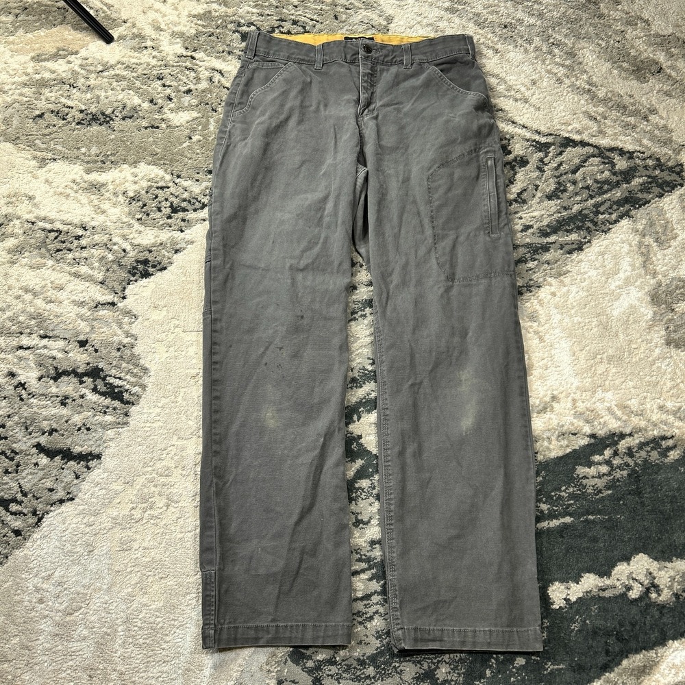 Noble Outfitters Tug-free Utility‎ Pants Women's 14 Charcoal Gray Stretch Cargo
